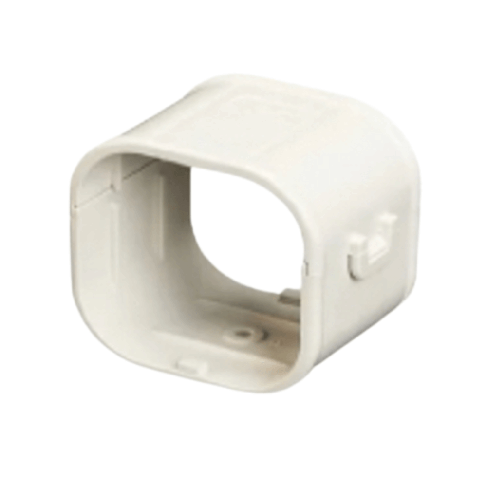 อุปกรณ์ข้อต่อตรง รางครอบท่อแอร์ UJ-75 (75 มม.) JOINT UPC UPVC DUCT LINER_1